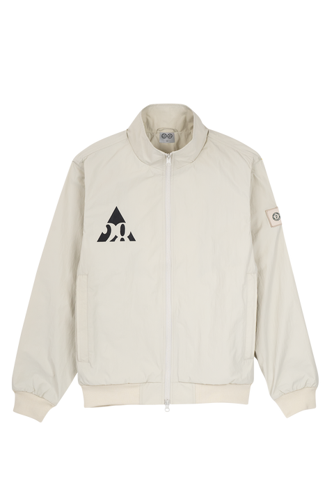28 FOOTBALL ECRU OFF WHITE JACKET ZIP UP