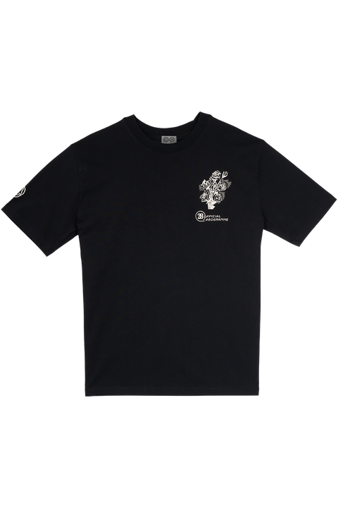 Black Flower Tee