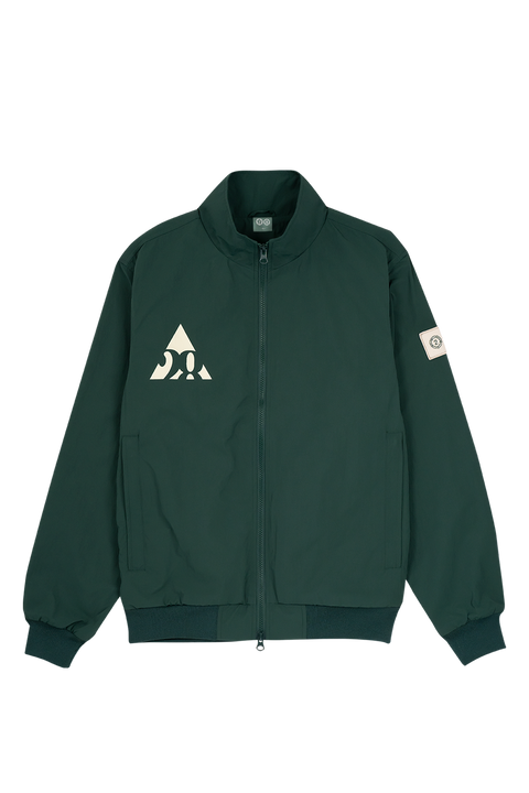 28 FOOTBALL GREEN JACKET ZIP UP