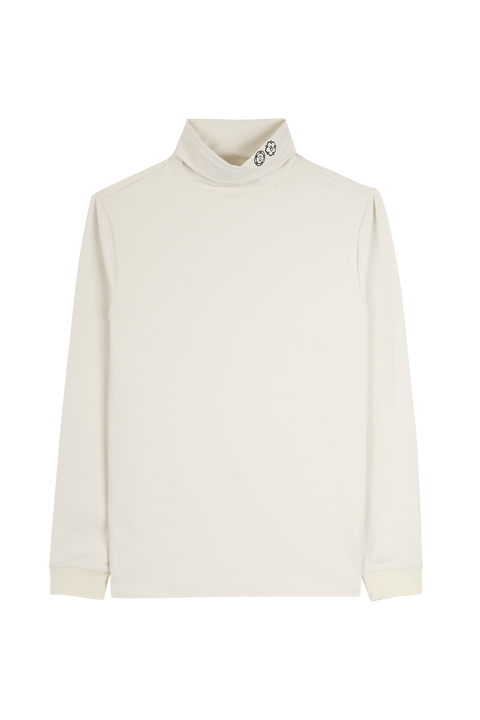 Cream Turtleneck