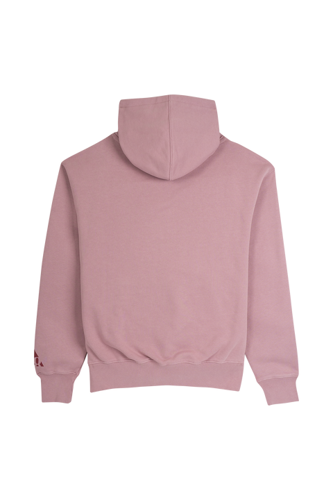 ROSE PINK LONG SLEEVE HOODIE