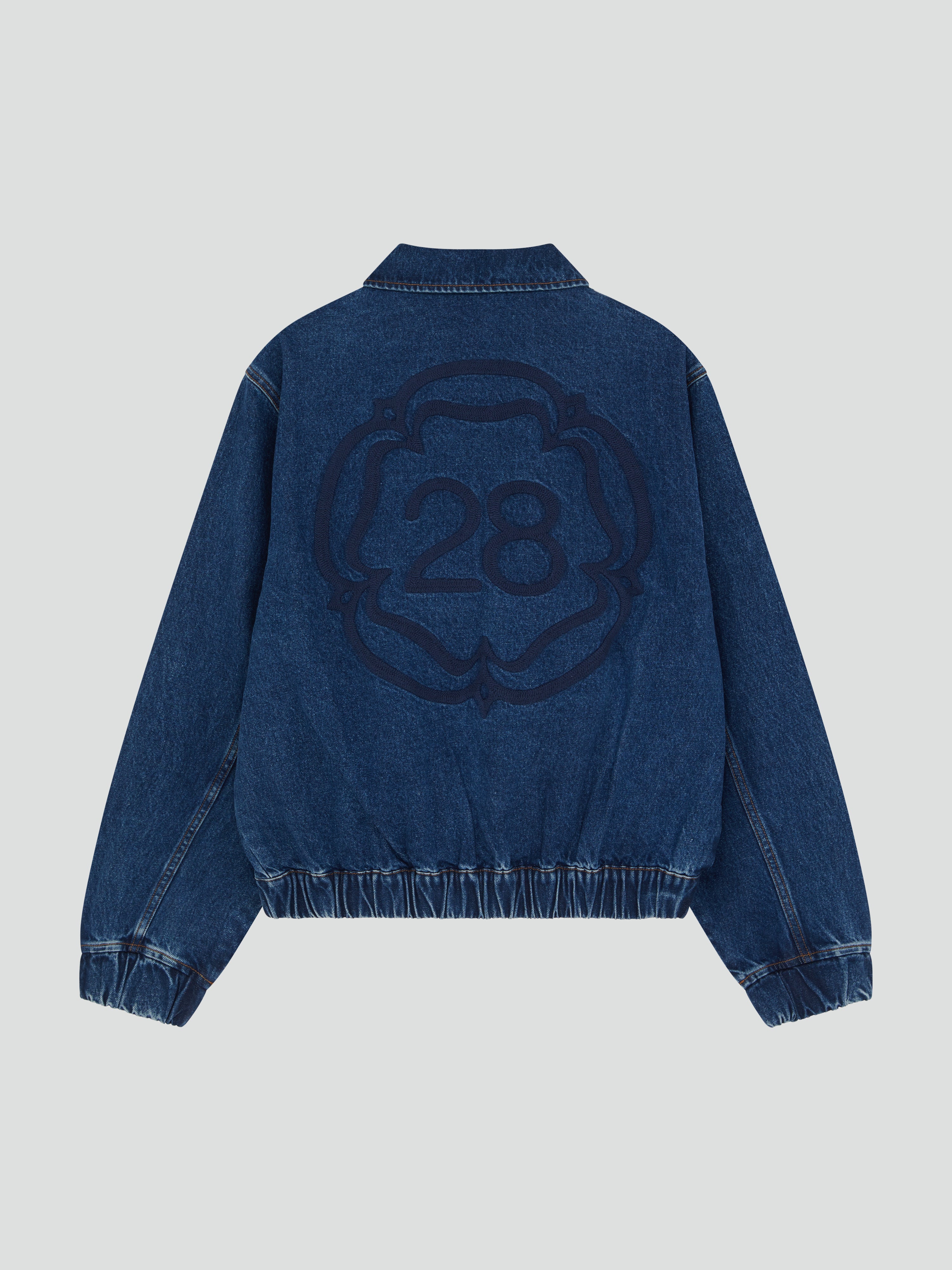 28 EMBROIDERED DENIM JACKET