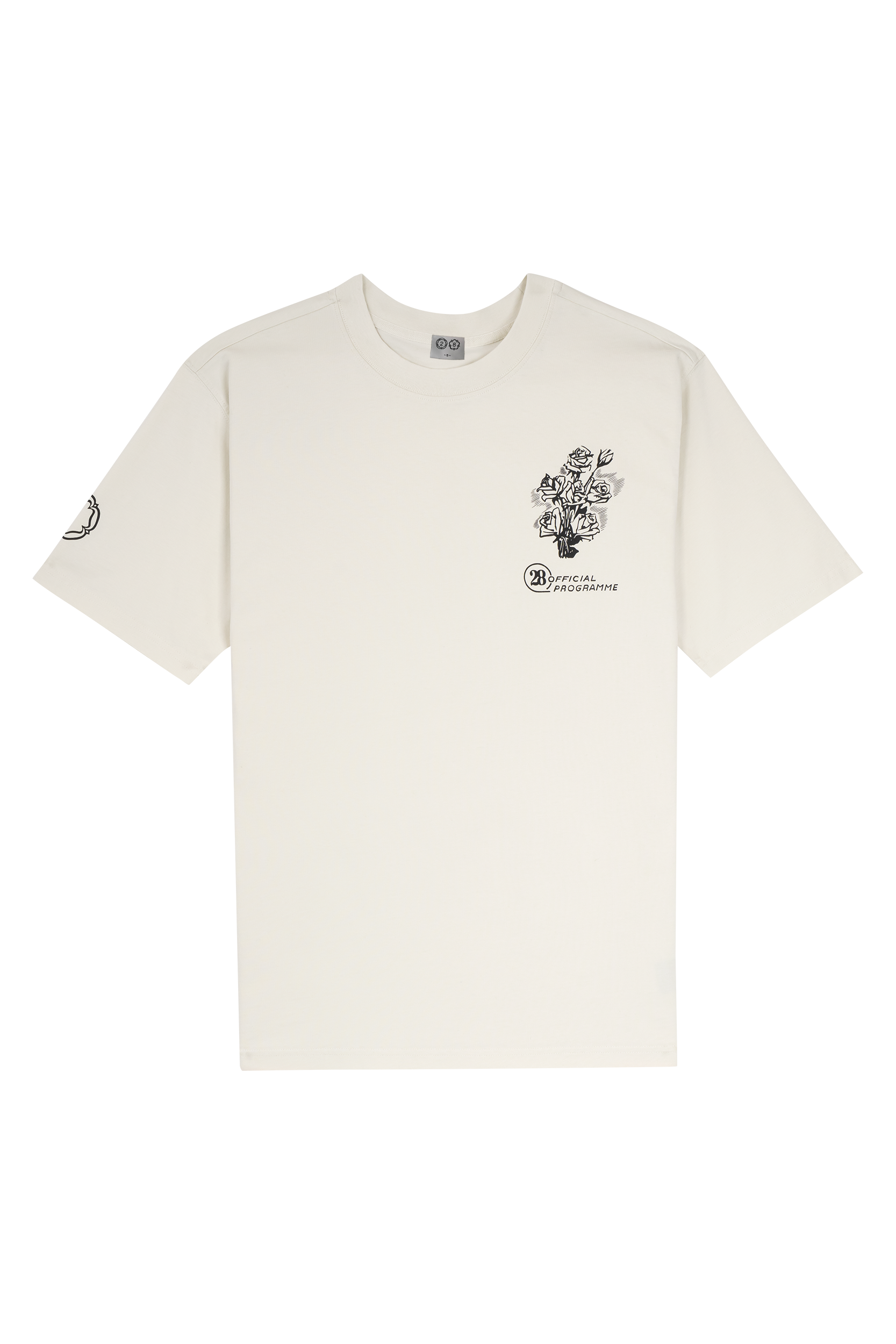 28 ECRU OFF WHITE TEE SHIRT