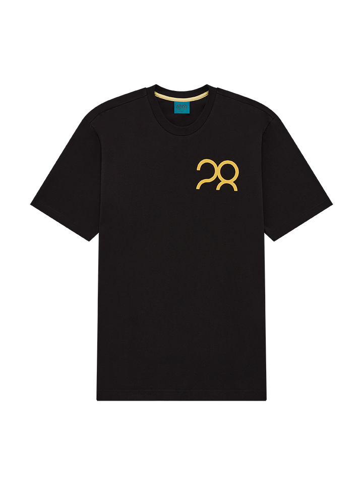 28 HALF ART TEE BLACK