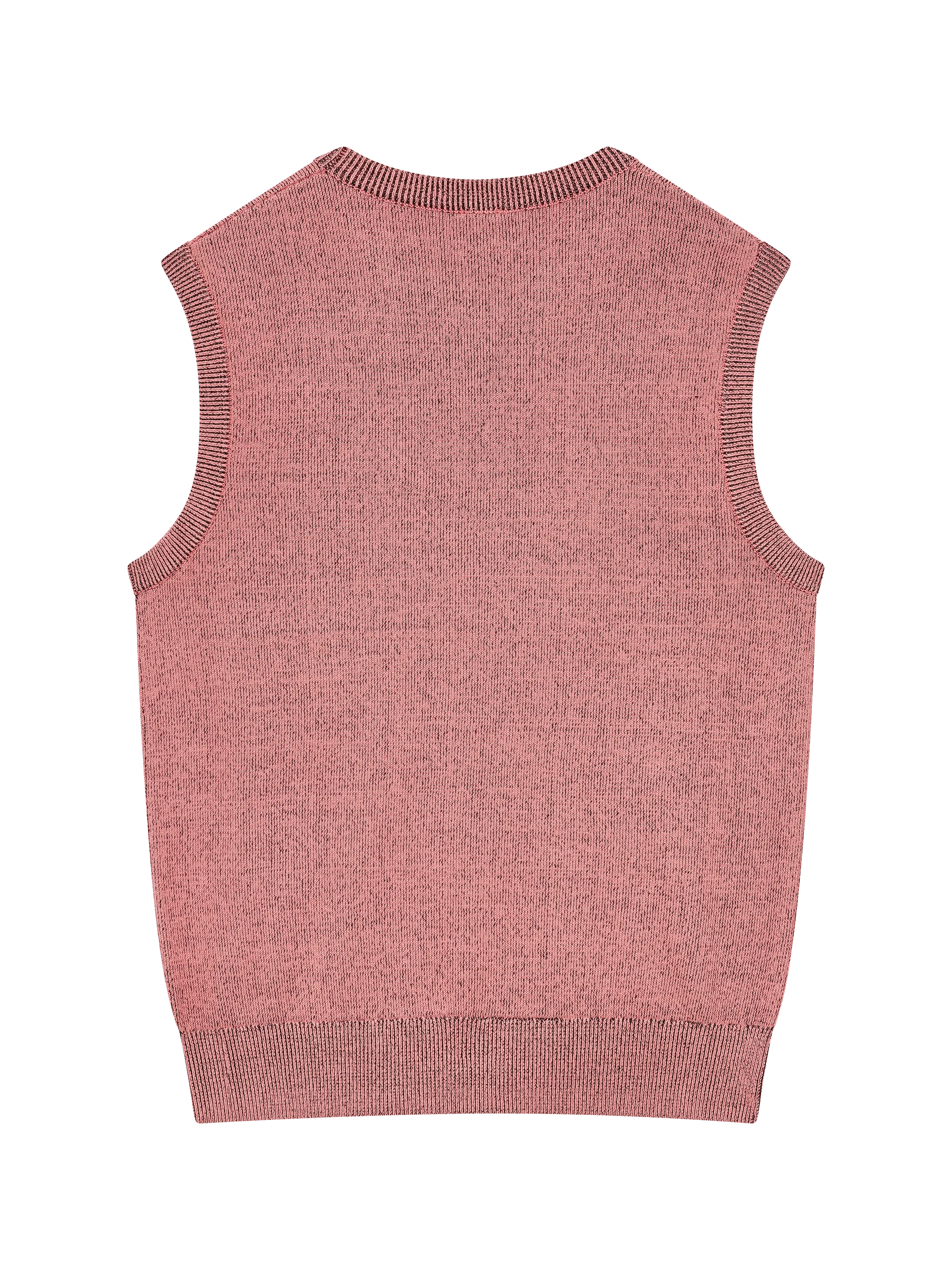 28 FLOWER KNIT TANK PINK