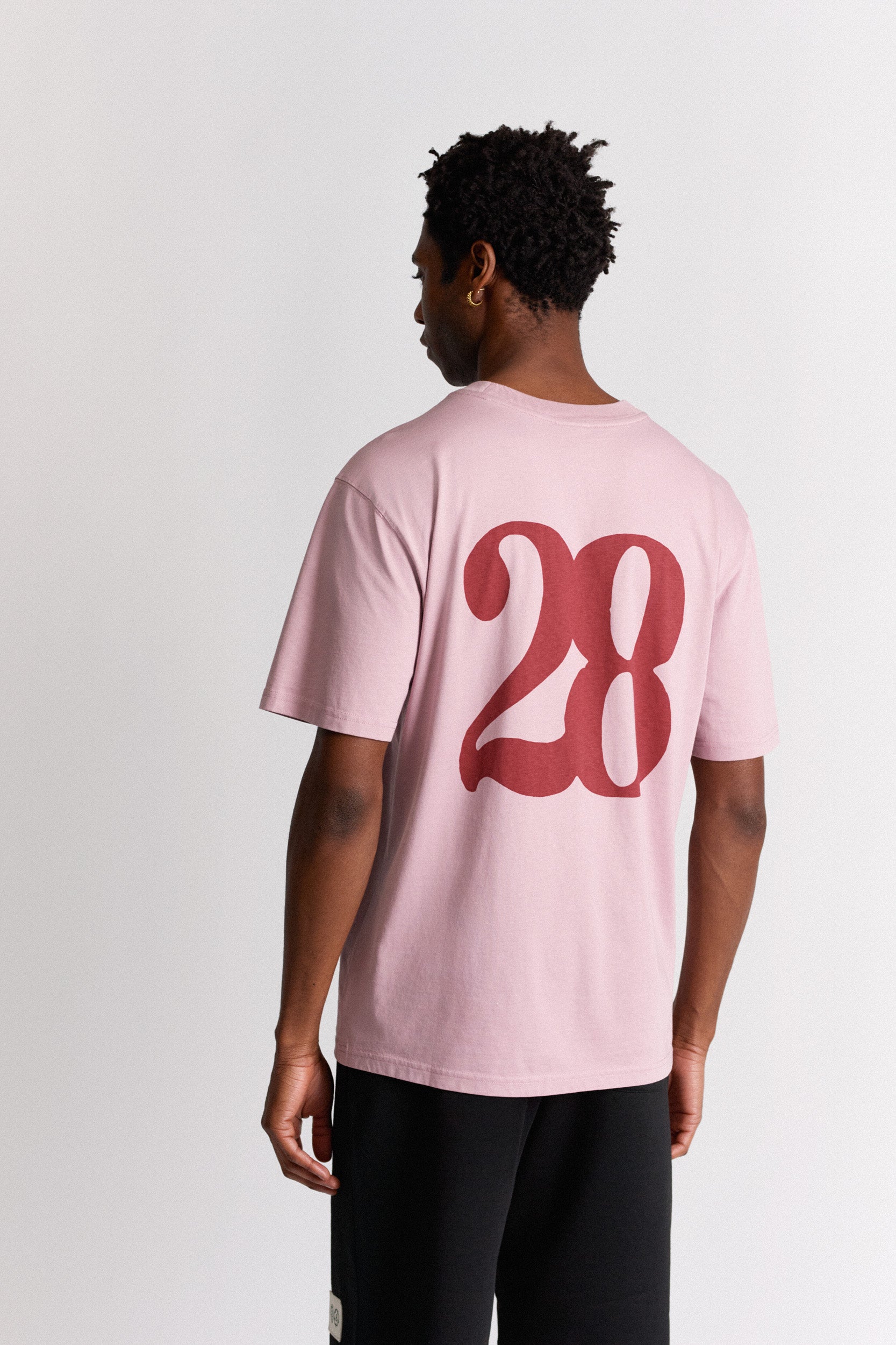 Rose pink best sale t shirt